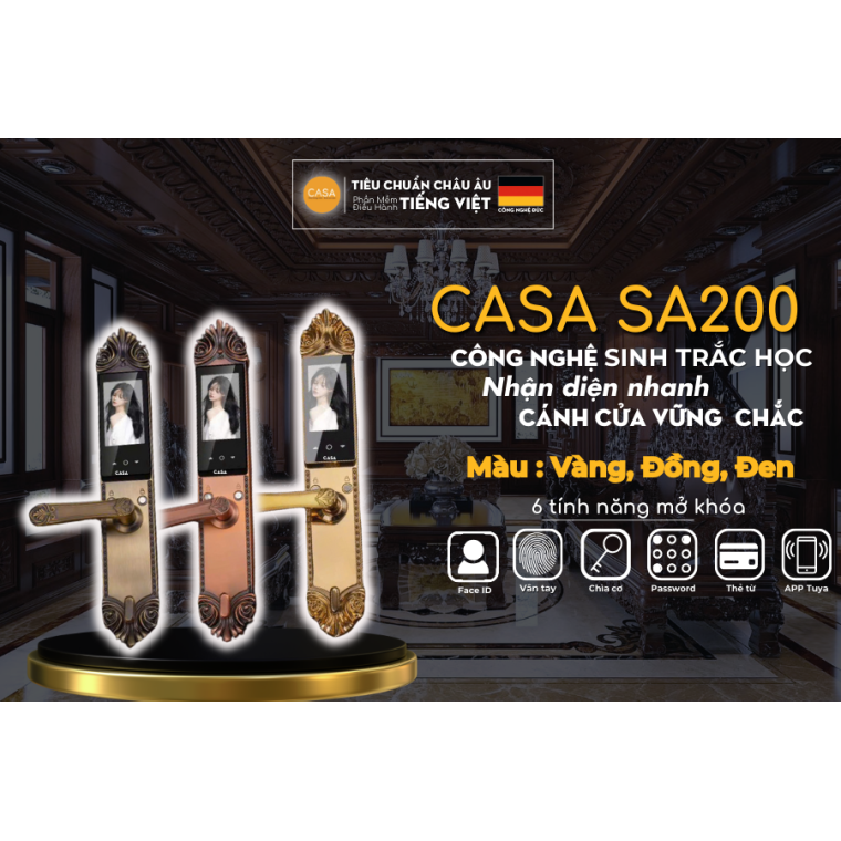 Khóa thông minh - Công Ty TNHH 1 TV NK TMDV Thiết Bị Thông Minh CASA